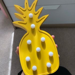 Yellow Pineapple Decor Light